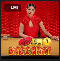 1 Red Live Casino Baccarat